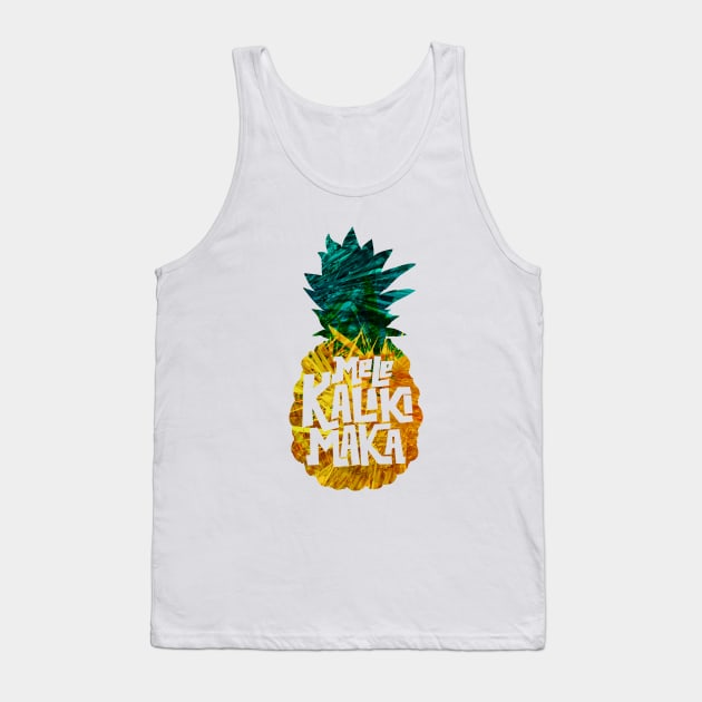 Mele Kalikimaka Tank Top by J31Designs